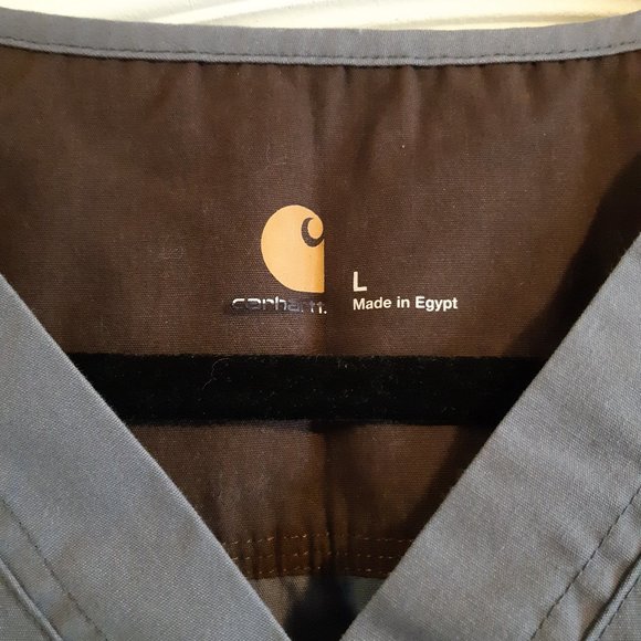 CARHARTT SOLID RIPSTOP SCRUB UTILITY TOP - Picture 2 of 4